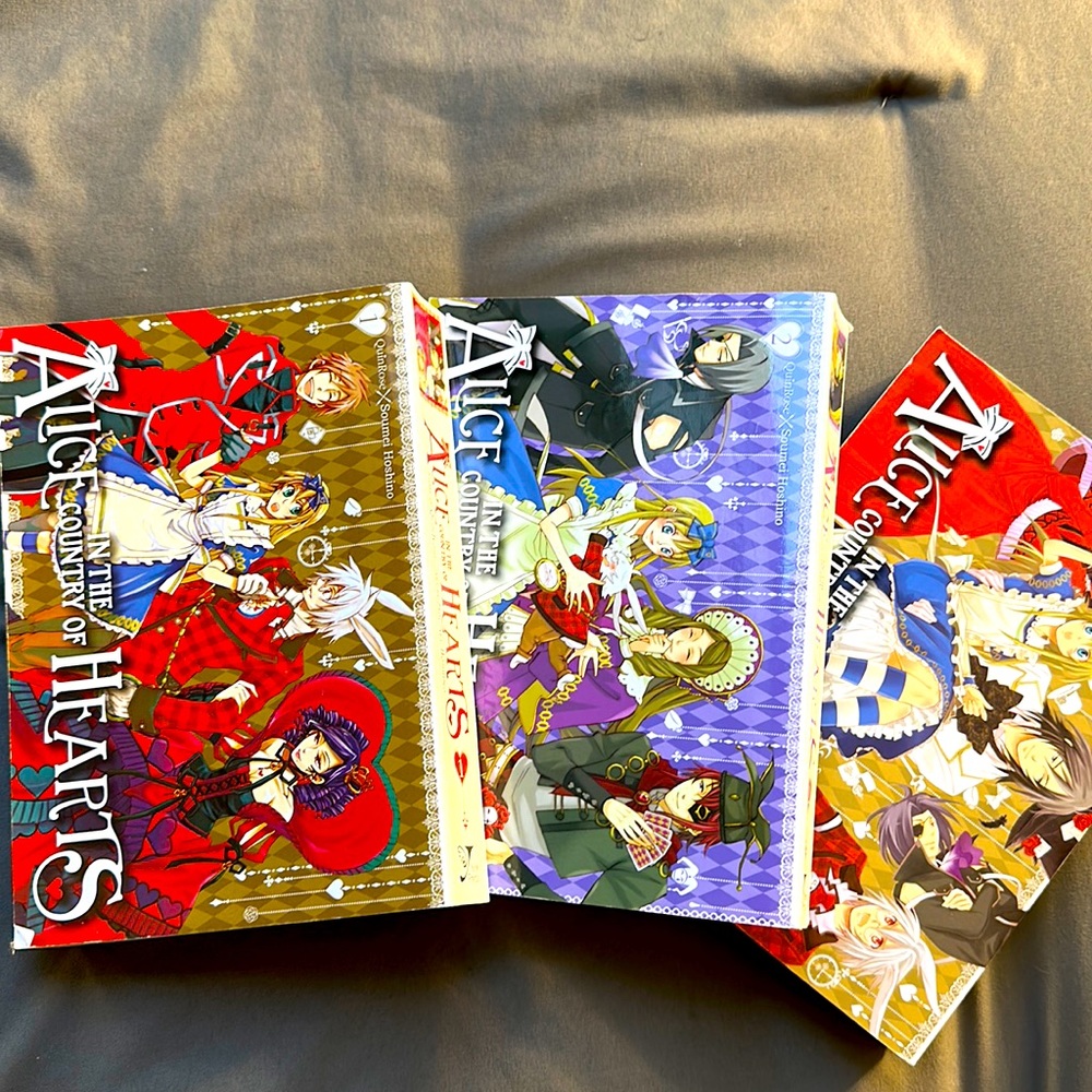 Alice in the Country of Hearts (FULL SERIES) (3 manga books)